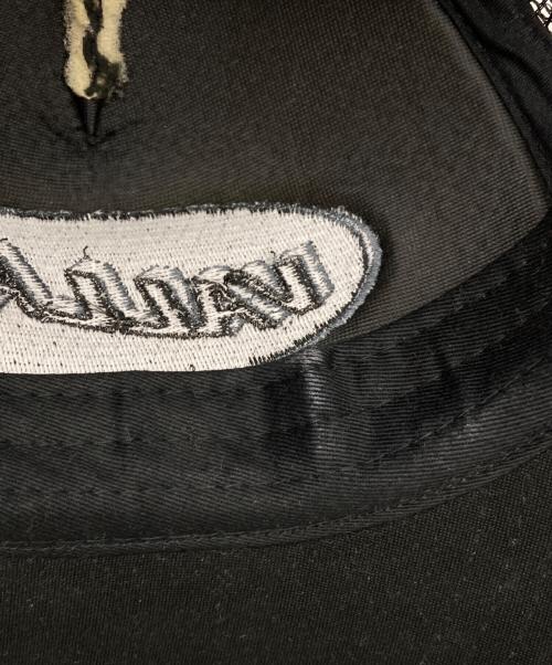 VALLAD（バラッド）VALLAD (バラッド) VALLAD LOGO MESH CA ブラックの古着・服飾アイテム