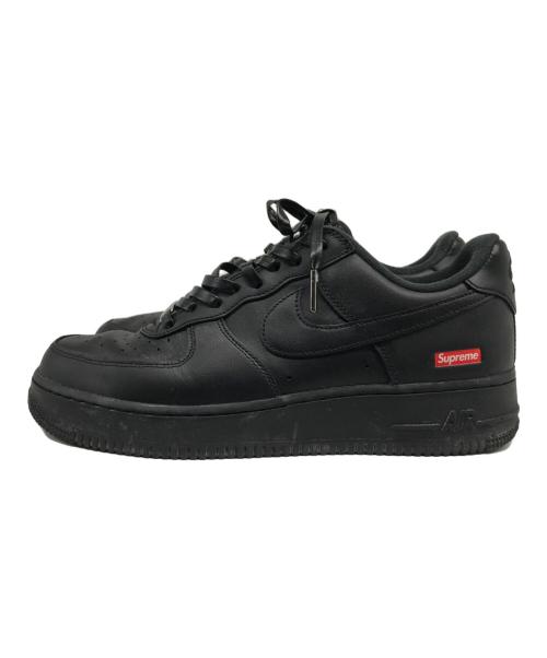 NIKE（ナイキ）NIKE (ナイキ) Supreme (シュプリーム) AIR FORCE 1 LOW SP ブラック サイズ:US 9の古着・服飾アイテム