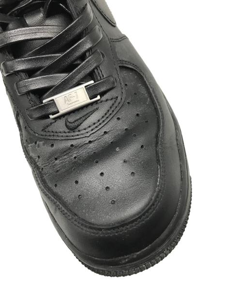 NIKE（ナイキ）NIKE (ナイキ) Supreme (シュプリーム) AIR FORCE 1 LOW SP ブラック サイズ:US 9の古着・服飾アイテム