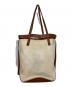 POLENE (ポレーヌ) Ilo totebag SAND ホワイト×ブラウン：10000円