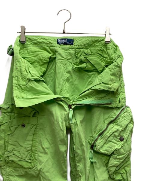 POLO RALPH LAUREN（ポロ・ラルフローレン）POLO RALPH LAUREN (ポロ・ラルフローレン) リップトップマルチカーゴパンツ グリーン サイズ:81cm (W32)の古着・服飾アイテム