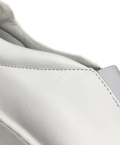 sergio rossi（セルジオロッシ）sergio rossi (セルジオロッシ) プラットフォーム シューズ スニーカー ホワイト サイズ:38の古着・服飾アイテム