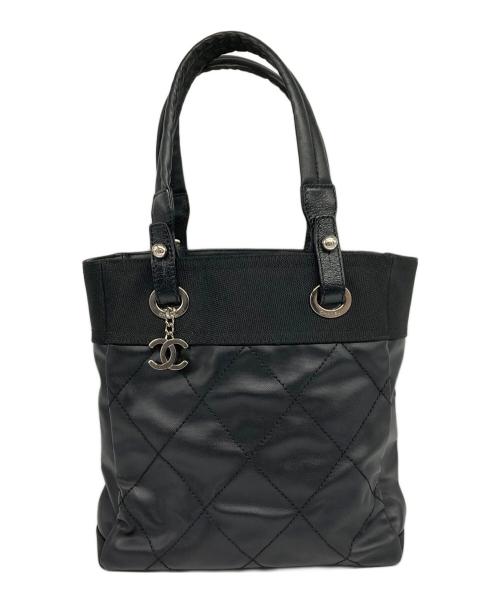 CHANEL（シャネル）CHANEL (シャネル) パリビアリッツPM ブラック サイズ:FREEの古着・服飾アイテム