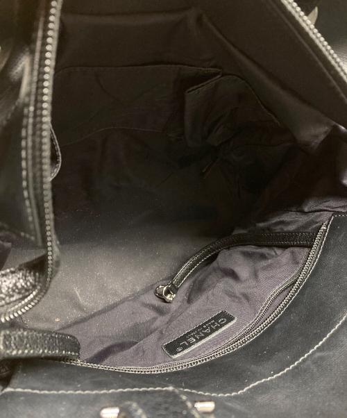 CHANEL（シャネル）CHANEL (シャネル) パリビアリッツPM ブラック サイズ:FREEの古着・服飾アイテム