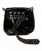 MARC JACOBSマークジェイコブズ）の古着「NOMAD SMALL スタッズショルダーバッグ」｜ブラック