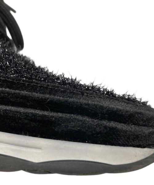 CHANEL（シャネル）CHANEL (シャネル) ココマークファブリックスニーカー ブラック サイズ:37の古着・服飾アイテム