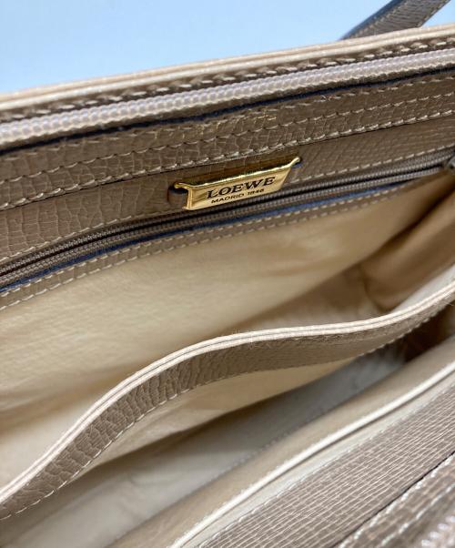 LOEWE（ロエベ）LOEWE (ロエベ) ショルダートートバッグ ベージュ サイズ:不明の古着・服飾アイテム