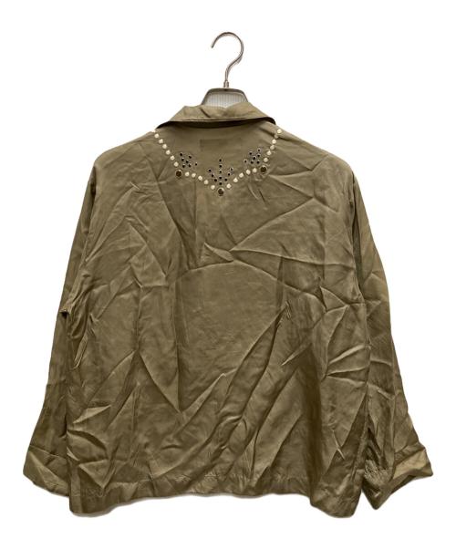 TOGA PULLA（トーガ プルラ）TOGA PULLA (トーガ プルラ) インナーウェスタンシャツ ベージュ サイズ:36の古着・服飾アイテム