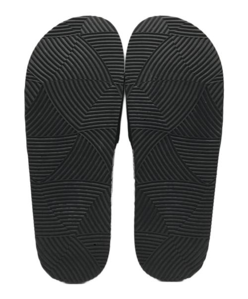 THE BLACK EYE PATCH（ブラックアイパッチ）THE BLACK EYE PATCH (ブラックアイパッチ) HAYN (ハイアン) OG LABEL COVERED HAYN SHOWER SANDALS ブラック サイズ:US 10の古着・服飾アイテム