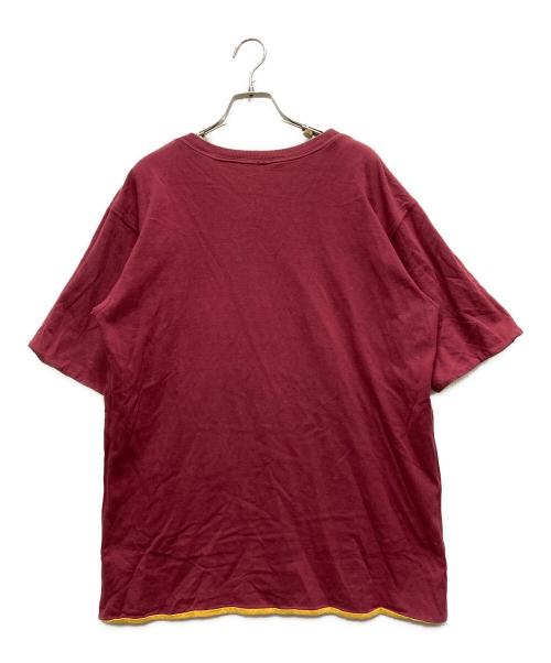 stussy（ステューシー）stussy (ステューシー) 00s ダブルフェイスtシャツ イエロー サイズ:不明の古着・服飾アイテム