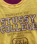 中古・古着 stussy (ステューシー) 00s ダブルフェイスtシャツ イエロー サイズ:不明：9000円
