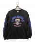 FRISCO CHOPPERS（フリスコチョッパーズ）の古着「90s ブルーフレイムカットソー」｜ブラック
