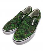 VANSヴァンズ）の古着「TRADMAN'S BONSAI SLIP-ON」｜グリーン