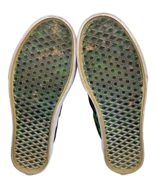 VANS（ヴァンズ）VANS (バンズ) TRADMAN'S BONSAI SLIP-ON グリーン サイズ:US 10の古着・服飾アイテム