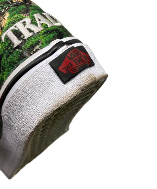 VANS（ヴァンズ）VANS (バンズ) TRADMAN'S BONSAI SLIP-ON グリーン サイズ:US 10の古着・服飾アイテム