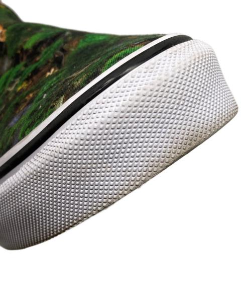 VANS（ヴァンズ）VANS (バンズ) TRADMAN'S BONSAI SLIP-ON グリーン サイズ:US 10の古着・服飾アイテム