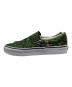 VANS (バンズ) TRADMAN'S BONSAI SLIP-ON グリーン サイズ:US 10：9000円