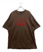 Nintendoニンテンドウ）の古着「05s GAMER 企業Tシャツ」｜ブラウン