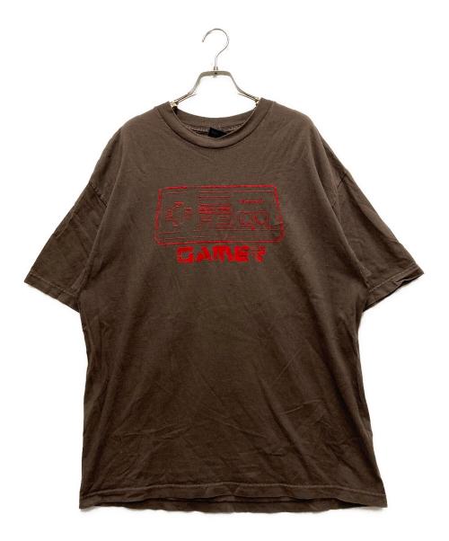 Nintendo（ニンテンドウ）Nintendo (ニンテンドウ) 05s GAMER 企業Tシャツ ブラウン サイズ:不明の古着・服飾アイテム