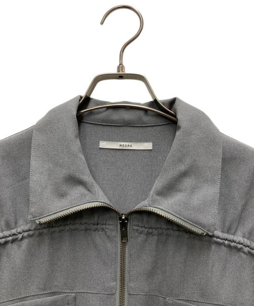MECRE（メクル）MECRE (メクル) ウエストドロストオールインワン グレー サイズ:Mの古着・服飾アイテム