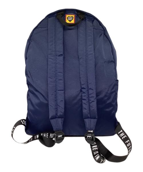 HUMAN MADE（ヒューマンメイド）HUMAN MADE (ヒューマンメイド) BACKPACK ネイビーの古着・服飾アイテム