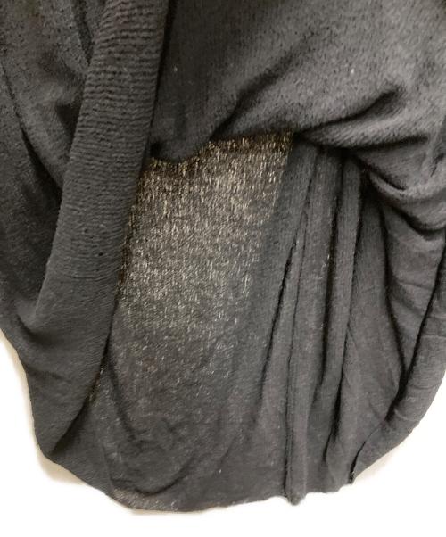 Y's（ワイズ）Y's (ワイズ) ウールレーヨンニットスカート ブラック サイズ:3の古着・服飾アイテム