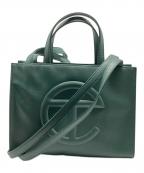 TELFARテルファー）の古着「2WAYトートバッグ」｜グリーン