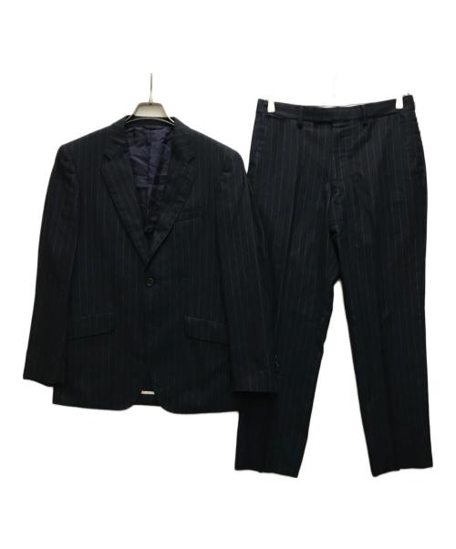 PAUL SMITH（ポールスミス）PAUL SMITH (ポールスミス) ストライプ2Bセットアップ ネイビー サイズ:Mの古着・服飾アイテム