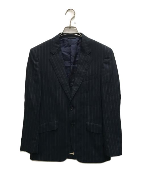 PAUL SMITH（ポールスミス）PAUL SMITH (ポールスミス) ストライプ2Bセットアップ ネイビー サイズ:Mの古着・服飾アイテム