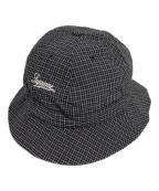 SUPREMEシュプリーム）の古着「Cordura Plaid Bell Hat」｜グレー