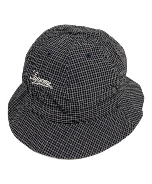SUPREME（シュプリーム）Supreme (シュプリーム) Cordura Plaid Bell Hat グレー サイズ:表記なしの古着・服飾アイテム
