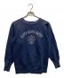 Hanes（ヘインズ）の古着「60`Sラグランカレッジスウェット」｜ネイビー