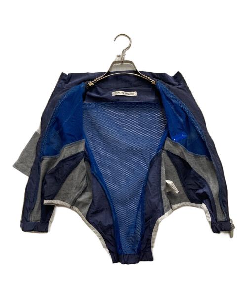 PRANK PROJECT（プランクプロジェクト）PRANK PROJECT (プランクプロジェクト) Half Sleeve Mesh Track Jacket ネイビー サイズ:FREEの古着・服飾アイテム