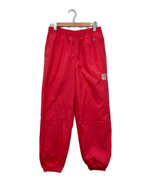 Champion（チャンピオン）Champion (チャンピオン) UNDER RON HERMAN (アンダーロンハーマン) UNDER R トラックパンツ ピンク サイズ:MEDIUMの古着・服飾アイテム