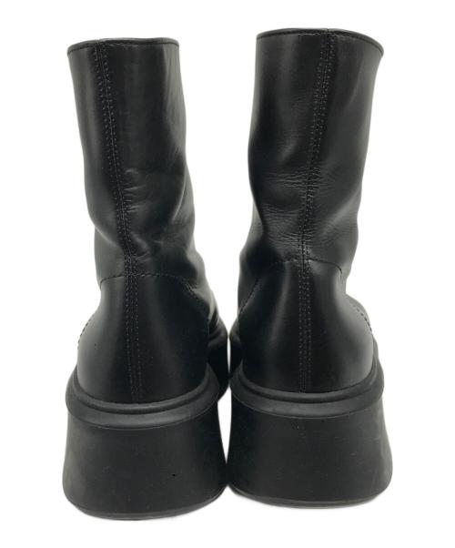 THE ROW（ザ ロウ）THE ROW (ザ ロウ) Zipped Boot ブラック サイズ:36 1/2の古着・服飾アイテム