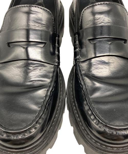 TOD'S（トッズ）TOD'S (トッズ) ゴマペザンテ ローファー ブラック サイズ:36の古着・服飾アイテム