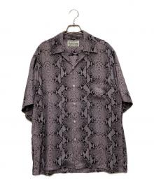 WACKO MARIA（ワコマリア）の古着「HAWAIIAN SHIRT S/S」｜パープル×ブラック