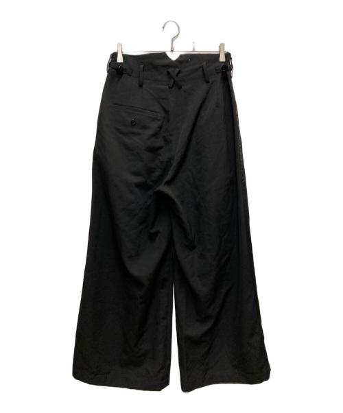 SOSHIOTSUKI（ソウシ オオツキ）SOSHIOTSUKI (ソウシ オオツキ) DOKAN TROUSERS ブラック サイズ:46の古着・服飾アイテム