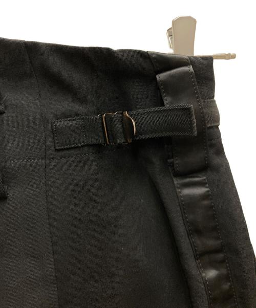 SOSHIOTSUKI（ソウシ オオツキ）SOSHIOTSUKI (ソウシ オオツキ) DOKAN TROUSERS ブラック サイズ:46の古着・服飾アイテム