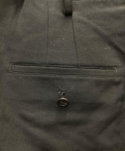 SOSHIOTSUKI（ソウシ オオツキ）SOSHIOTSUKI (ソウシ オオツキ) DOKAN TROUSERS ブラック サイズ:46の古着・服飾アイテム