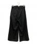 SOSHIOTSUKI (ソウシ オオツキ) DOKAN TROUSERS ブラック サイズ:46：25000円
