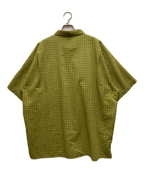 Patagonia（パタゴニア）Patagonia (パタゴニア) 90~00'S シアサッカーシャツ グリーン サイズ:XLの古着・服飾アイテム