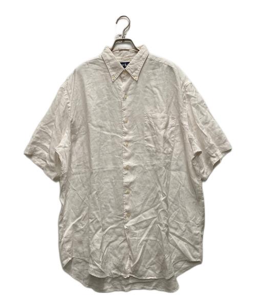 RALPH LAUREN（ラルフローレン）RALPH LAUREN (ラルフローレン) 90'S MARLOWEリネンシャツ ホワイト サイズ:Lの古着・服飾アイテム