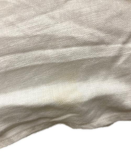RALPH LAUREN（ラルフローレン）RALPH LAUREN (ラルフローレン) 90'S MARLOWEリネンシャツ ホワイト サイズ:Lの古着・服飾アイテム