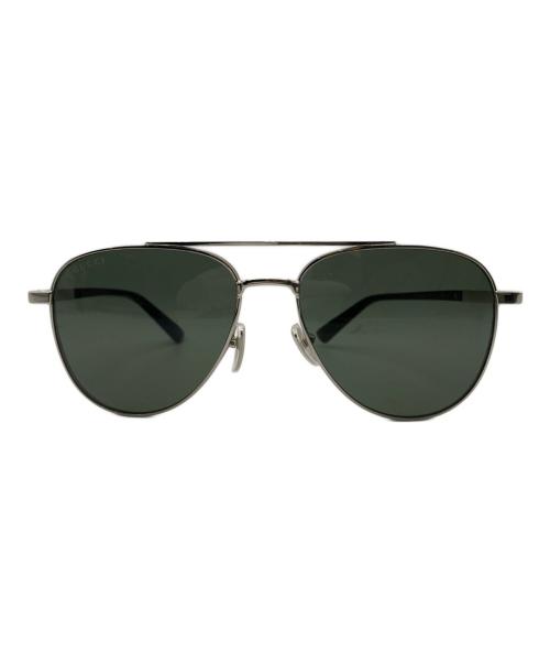 GUCCI（グッチ）GUCCI (グッチ) アビエーター サングラス ブラック サイズ:56□16-145の古着・服飾アイテム