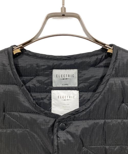 ELECTRIC（エレクトリック）ELECTRIC (エレクトリック) パデッドベスト ブラック サイズ:XLの古着・服飾アイテム