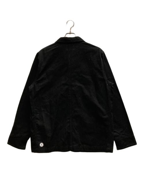 ELECTRIC（エレクトリック）ELECTRIC (エレクトリック) ロゴカバーオール ブラック サイズ:Lの古着・服飾アイテム