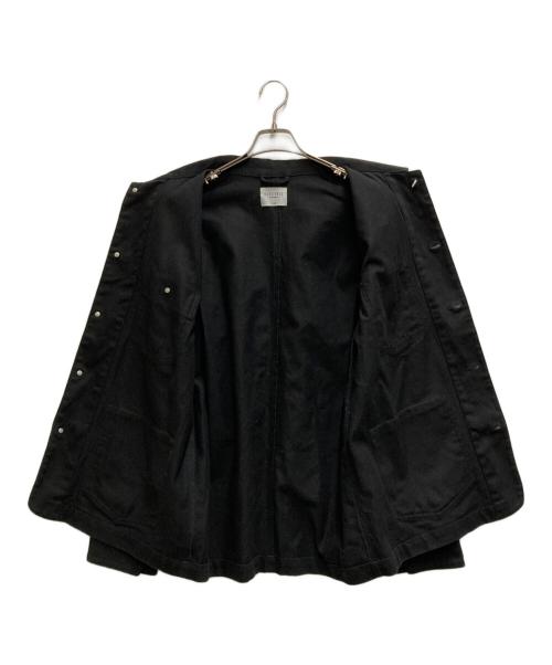 ELECTRIC（エレクトリック）ELECTRIC (エレクトリック) ロゴカバーオール ブラック サイズ:Lの古着・服飾アイテム