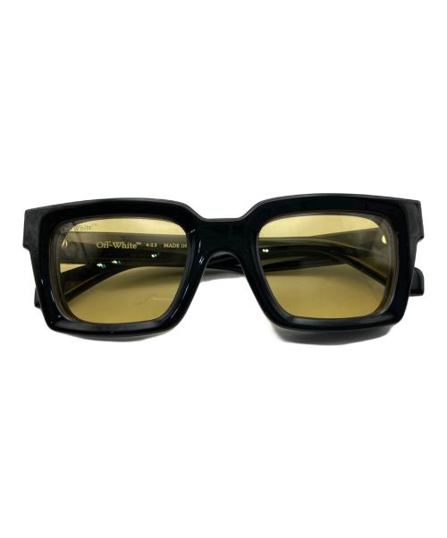 OFFWHITE（オフホワイト）OFFWHITE (オフホワイト) クリップオンサングラス ブラック サイズ:50□21-145の古着・服飾アイテム