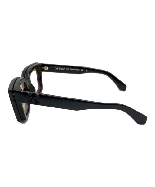 OFFWHITE（オフホワイト）OFFWHITE (オフホワイト) クリップオンサングラス ブラック サイズ:50□21-145の古着・服飾アイテム